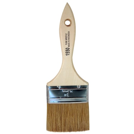 LINZER 3 in. Double Thick Flat Chip Brush 1550  0300